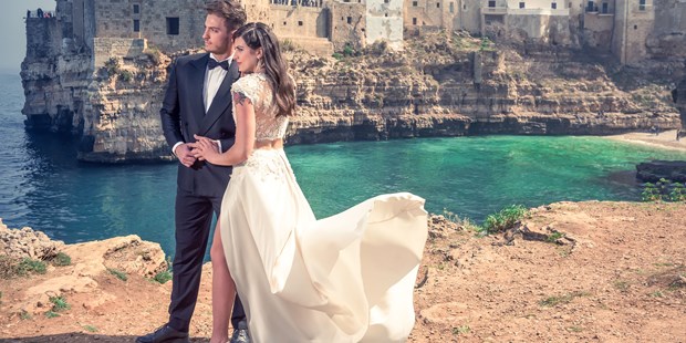 Hochzeitsfotos - Art des Shootings: After Wedding Shooting - Volders - In Polignano a Mare / Italien - JB_PICTURES