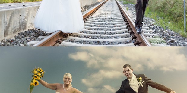 Hochzeitsfotos - Art des Shootings: Fotostory - Burgenland - 1 aufwendig bearbeitetes Spaßfoto gratis. Thema frei wählbar. - Mario Unger - Fotos, die Liebe dokumentieren.