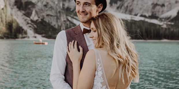 Hochzeitsfotos - Videografie buchbar - Schwarzenbruck - Pragser Wildsee, Südtirol - Christian Wagner FILMS