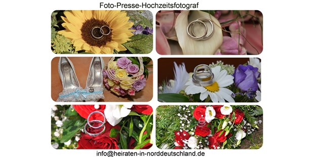 Hochzeitsfotos - Fotostudio - Klausdorf (Vorpommern-Rügen) - Trauringe,Eheringe, - REINHARD BALZEREK