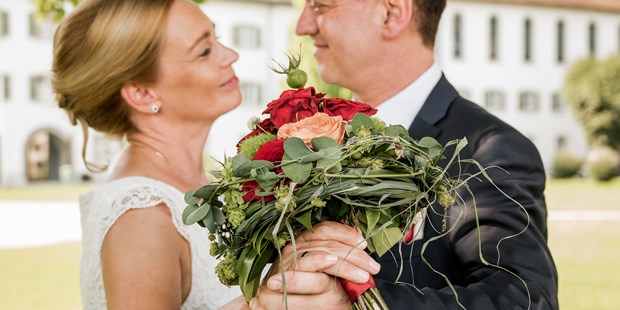 Hochzeitsfotos - Bludenz - Standesamtliche Trauung in Dornbirn und Segnung in der Mehrerau
Es war ein wunderbarer Tag. 
Brautpaar Bargehr. - Glücksbild Fotografie