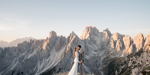 Hochzeitsfotos - Berufsfotograf - Pasching (Pasching) - Hochzeit in den Dolomiten - Elopement - Michael Keplinger