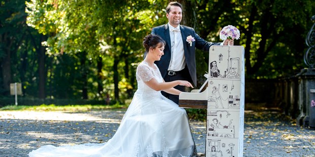 Hochzeitsfotos - Art des Shootings: Portrait Hochzeitsshooting - Ehrwald - Hochzeitsfotografie in München am Friedensengel - Wolfgang Burkart Fotografie
