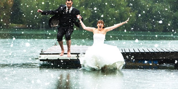 Hochzeitsfotos - Art des Shootings: Unterwassershooting - Retz - Fotostudio Flashface
