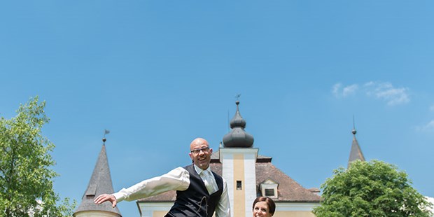 Hochzeitsfotos - Copyright und Rechte: Bilder frei verwendbar - Bad Reichenhall - We did it! - Ludwig Pullirsch