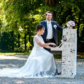 Hochzeitsfotograf: Hochzeitsfotografie in München am Friedensengel - Wolfgang Burkart Fotografie