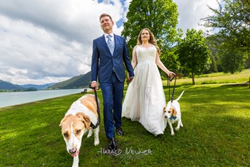 Hochzeitsfotograf: Paarshooting mit dem Lieblingshaustier. - Fotografie Harald Neuner